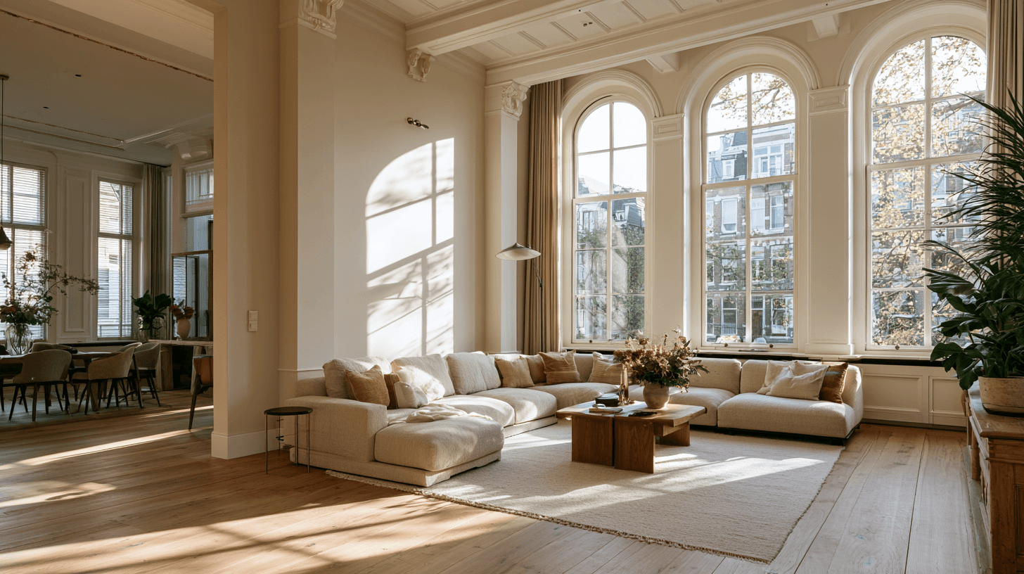 Luxury Amsterdam household interior